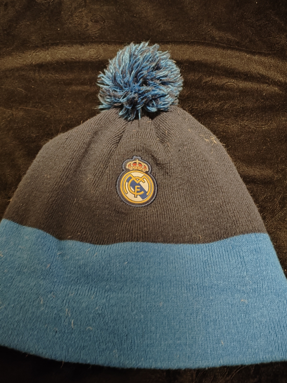 2000s Blue  Beanie Real Madrid